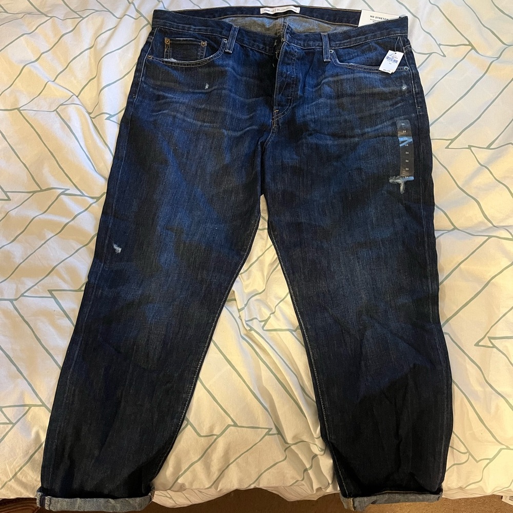 Gap Relaxed Boyfriend Cropped Jeans